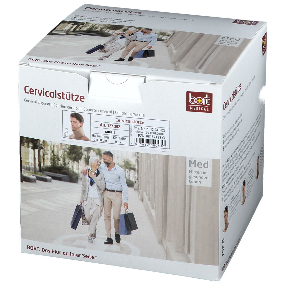 BORT Cervicalstütze 9 cm Gr. S haut