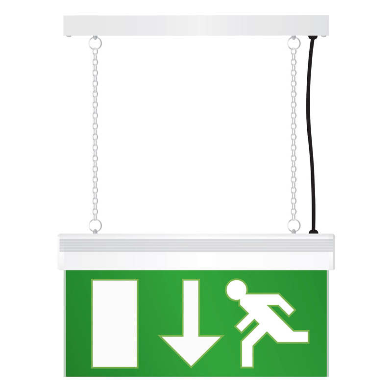 Nooduitganglamp pictogram
