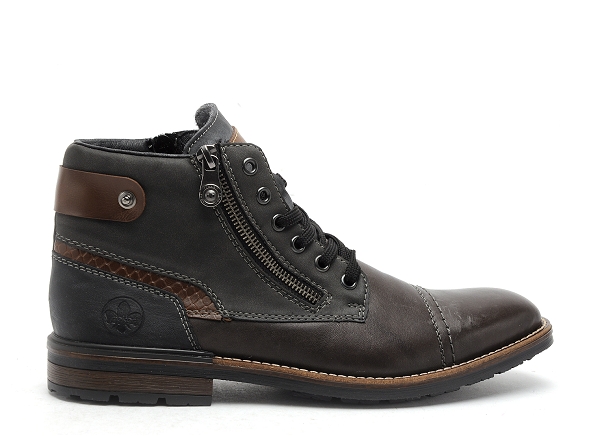 Rieker boots bottine homme f1311 gris