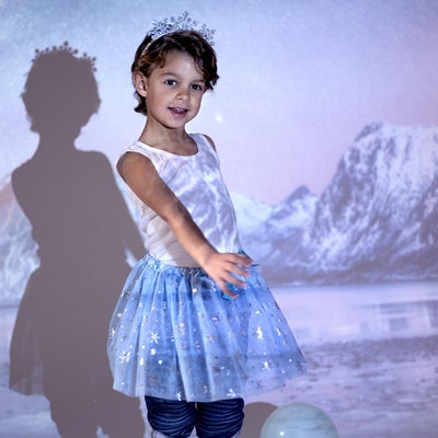 Disney Frozen Kostyme Skjørt & Diadem