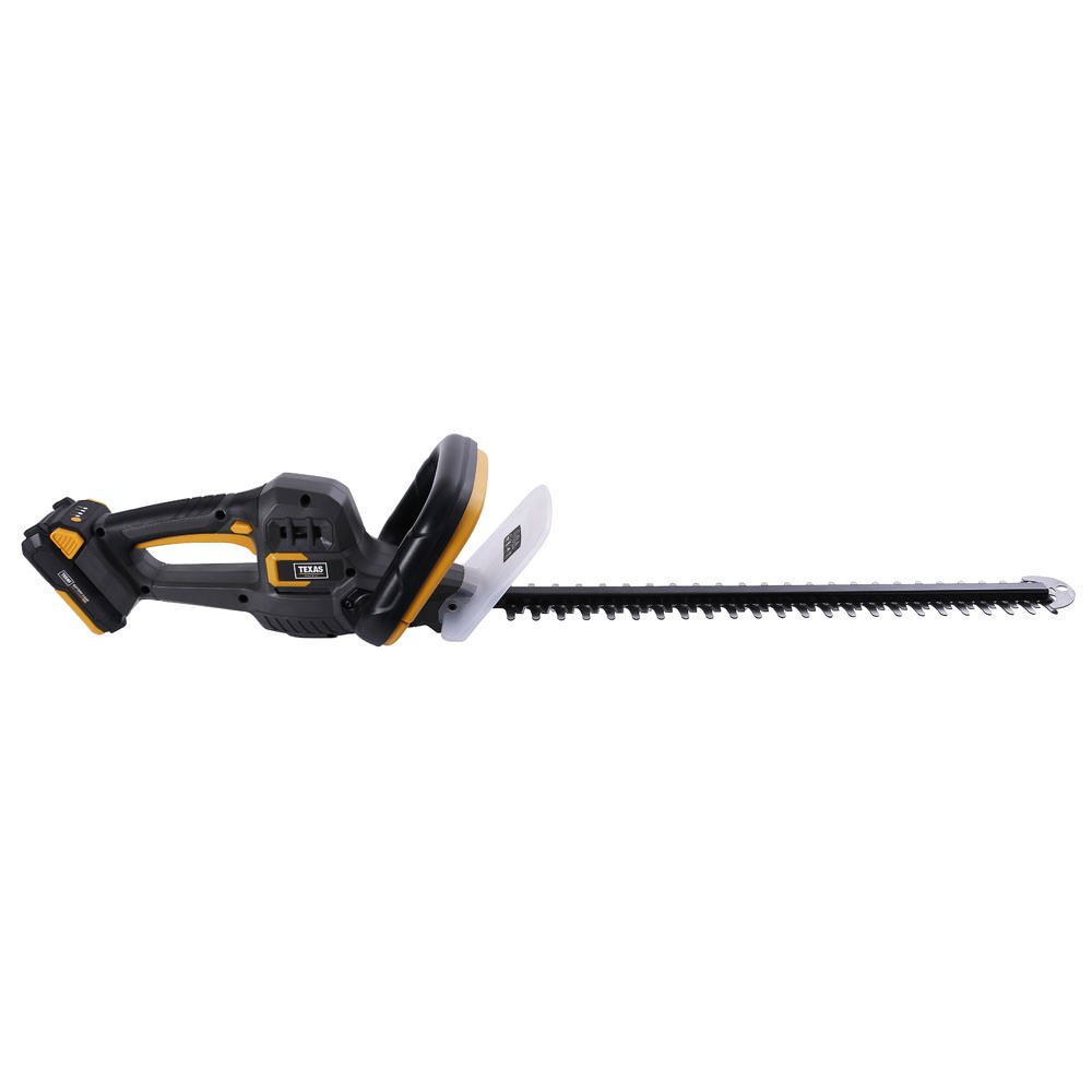 Pack taille-haies sans fil batterie 20v 4ah lamier 52cm texas htx2000