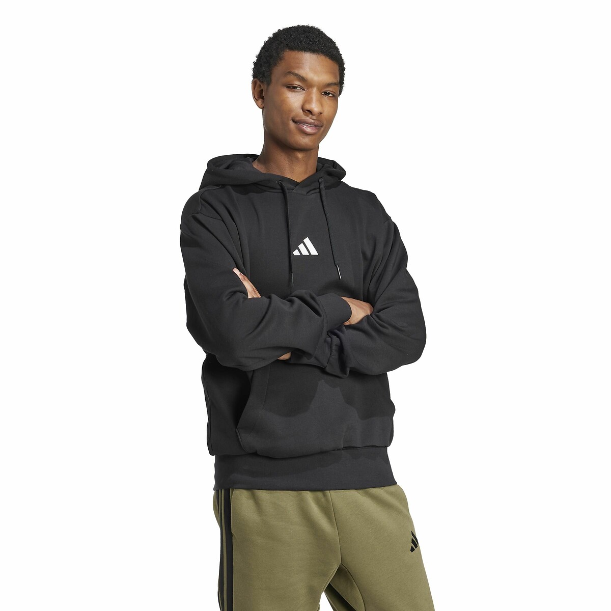 ROUPAS ESPORTIVAS ADIDAS<br>Moletom com capuz Essential Feelcozy
