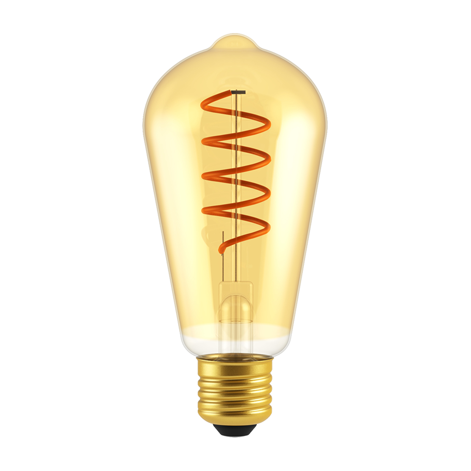 LAMPURA LED-Leuchtmittel - Spiral-Filament Kolben  - E27 - 5 Watt