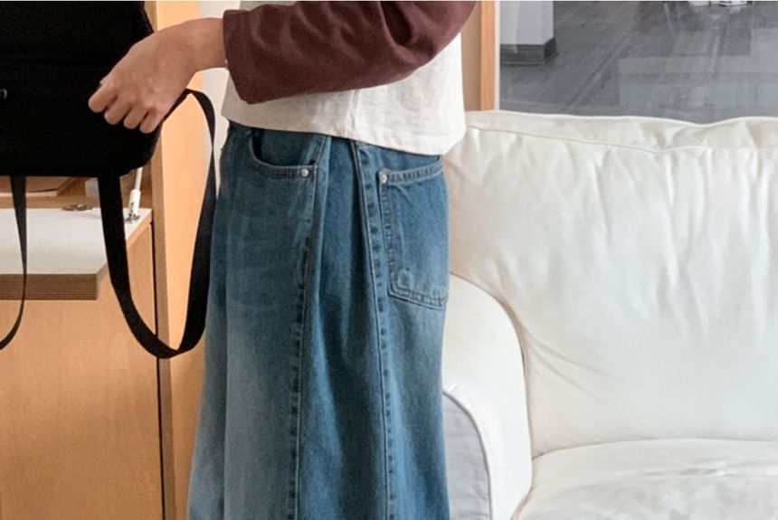 SeoulPop - Losse jeans met lage taille