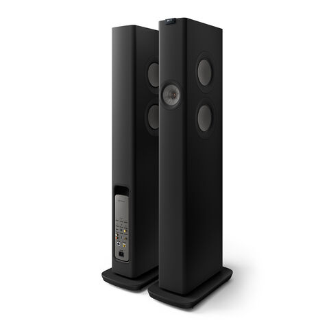 KEF LS60 Wireless – serieuze draadloze hifi-vloerluidspreker Zwart