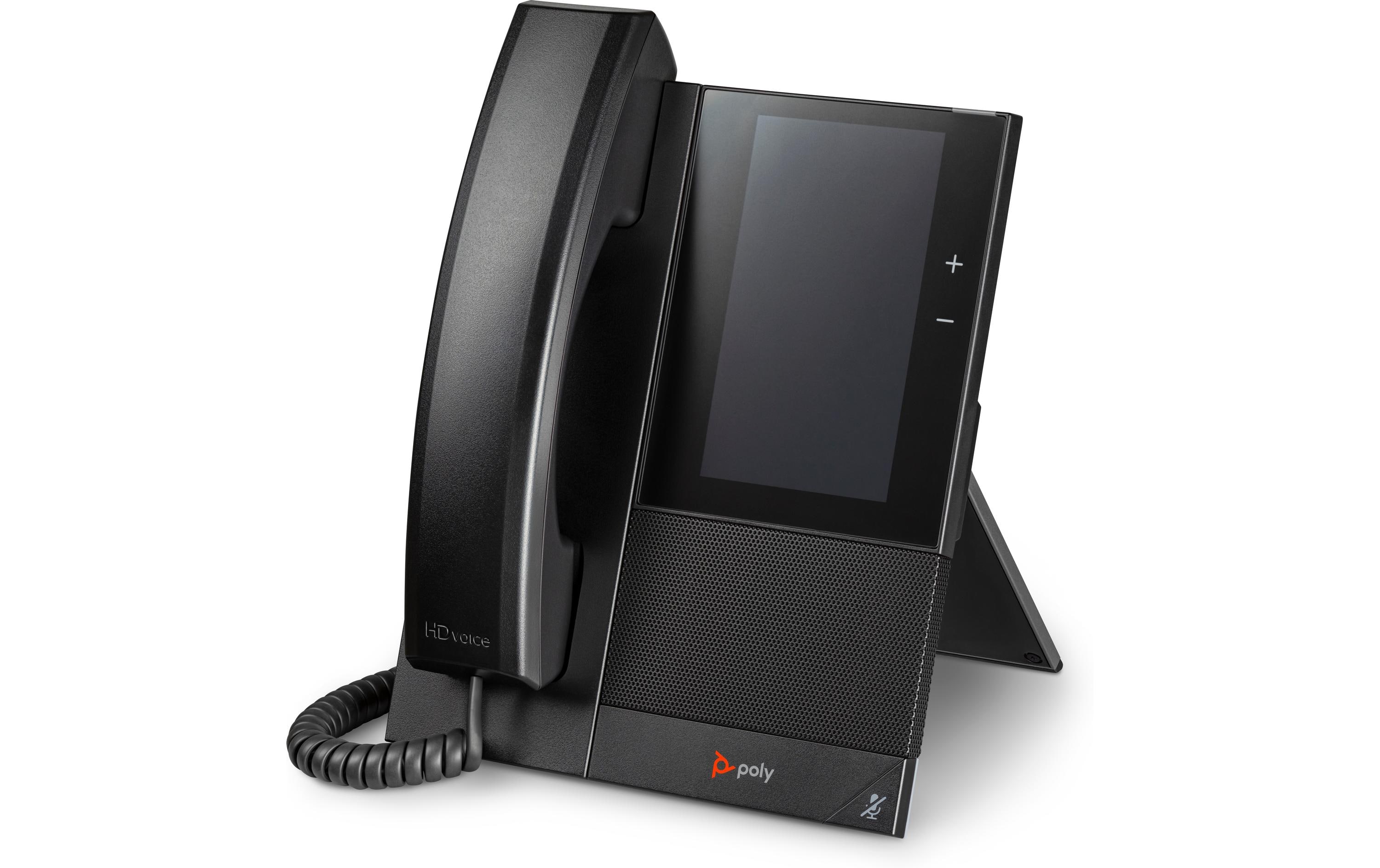 Tischtelefon Poly CCX 505 Microsoft Teams Schwarz<br>Business-Media-Tischtelefon der Mittelklasse mit Farb-Touchscreen