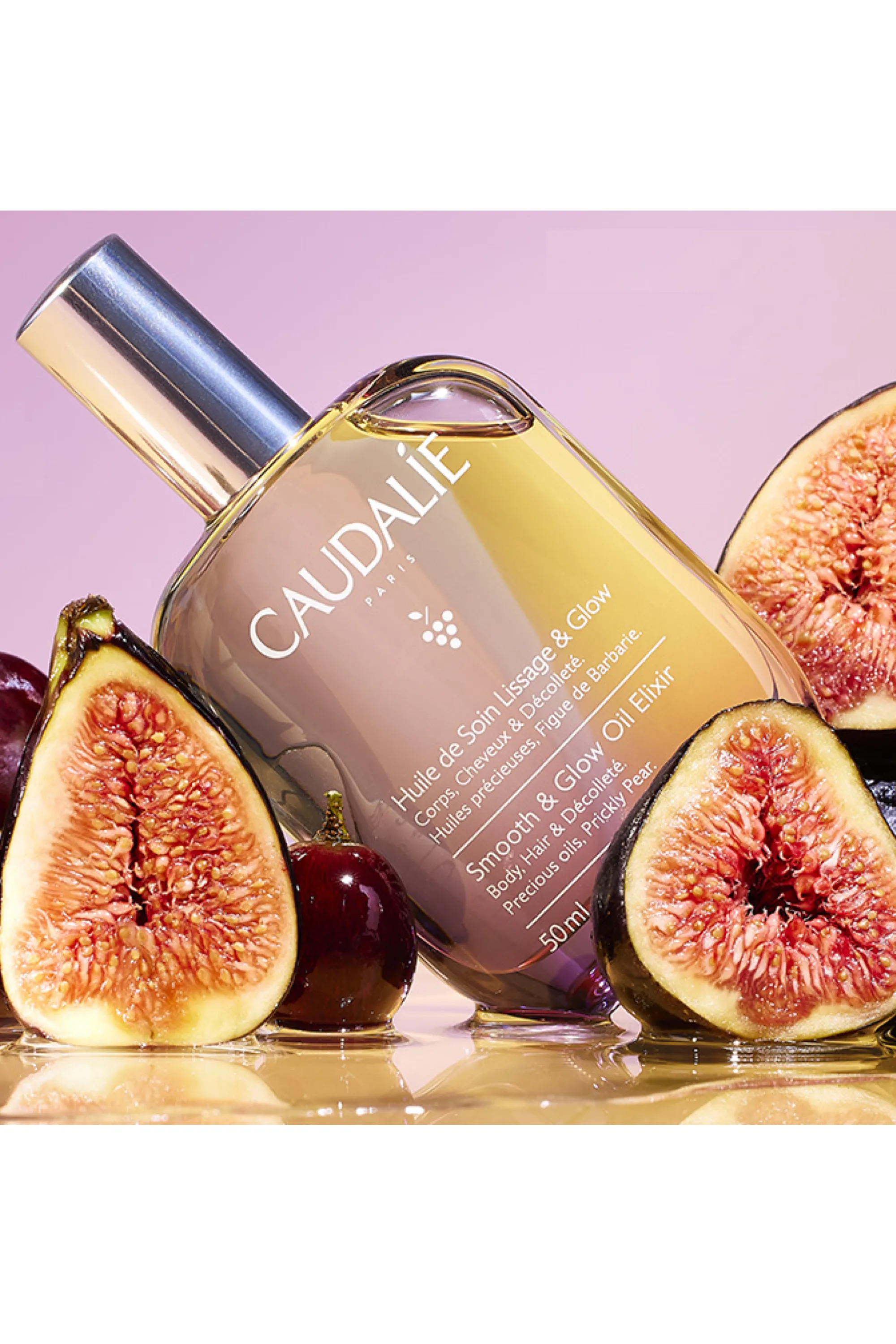 Caudalie Huile de soin corps & cheveux Lissage & Glow-100 ml