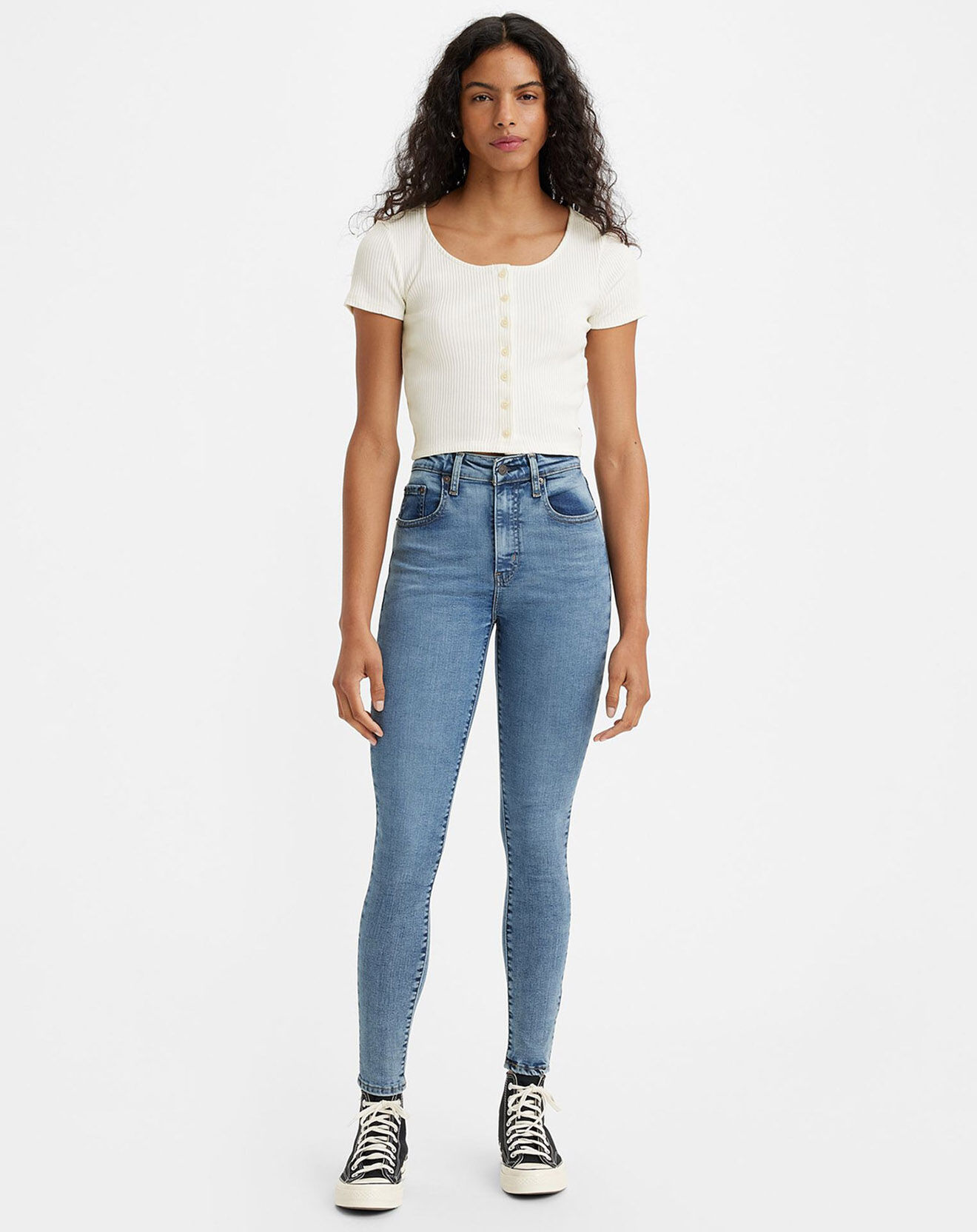 Levi's® Jean skinny 721 High Rise bleu