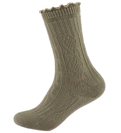 Noa Noa miniature Kniestrümpfe - Mini Mädchen Ducca - Beige/Grey