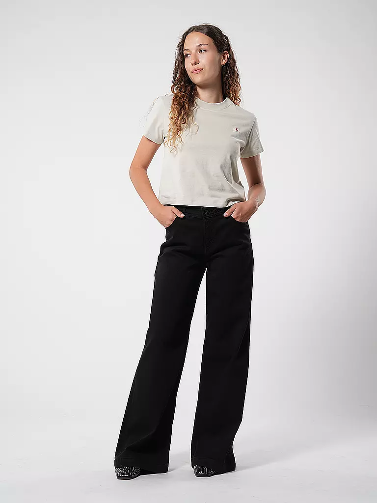 CALVIN KLEIN JEANS T-Shirt beige