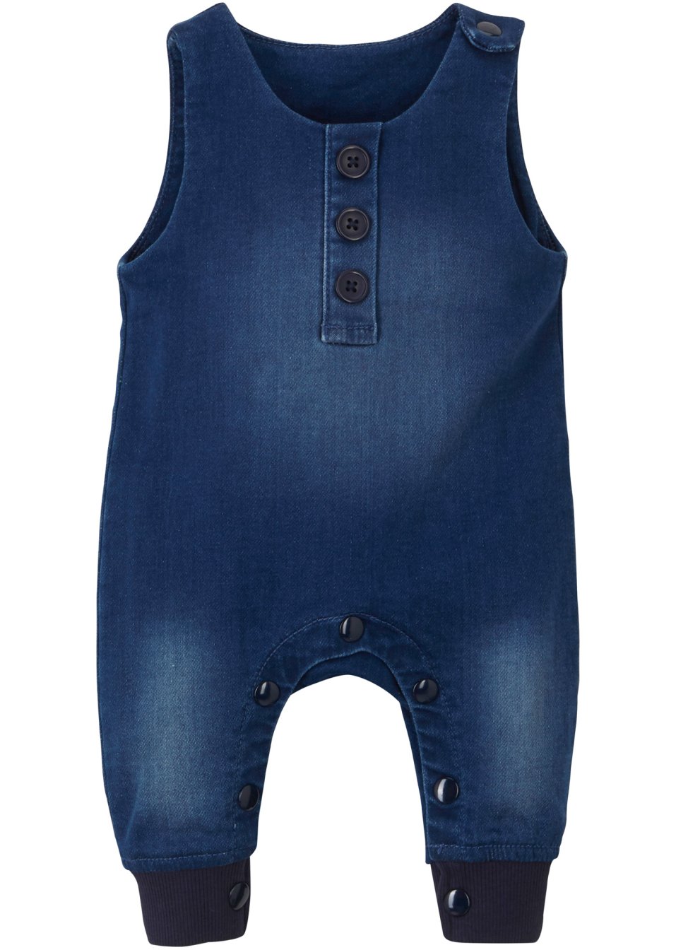 Combinaison sweat bébé en imitation jean