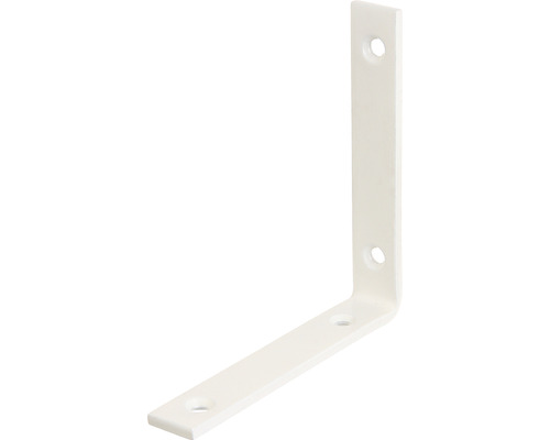 Stralingshoek 120x120x20 mm wit kunststof gecoat 1 stuk