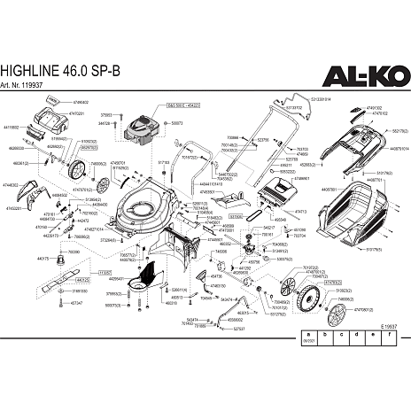 AL-KO Comfort 46.0 SP-B plæneklipper