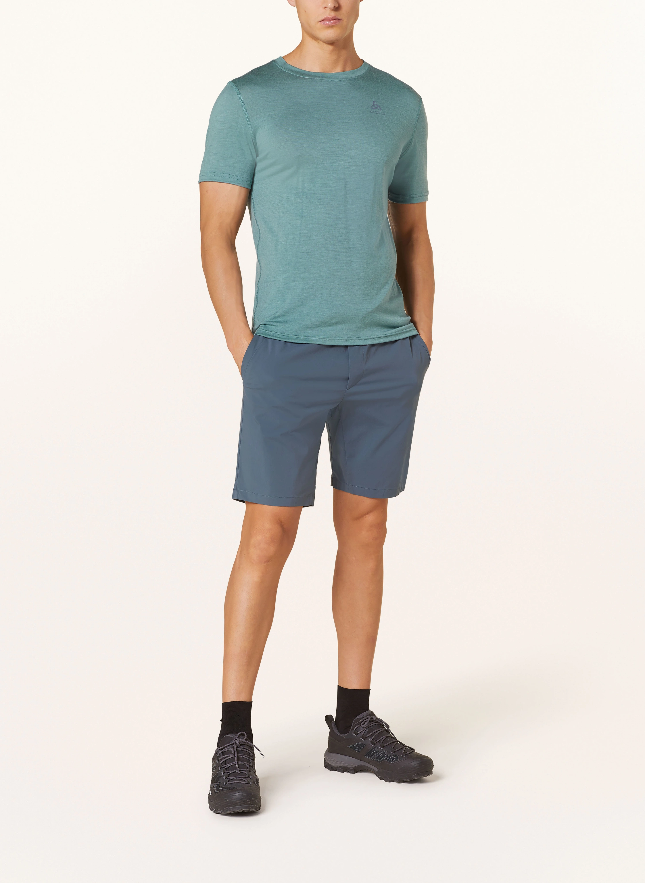 odlo Funktionswäsche-Shirt NATURAL MERINO 160 aus Merinowolle