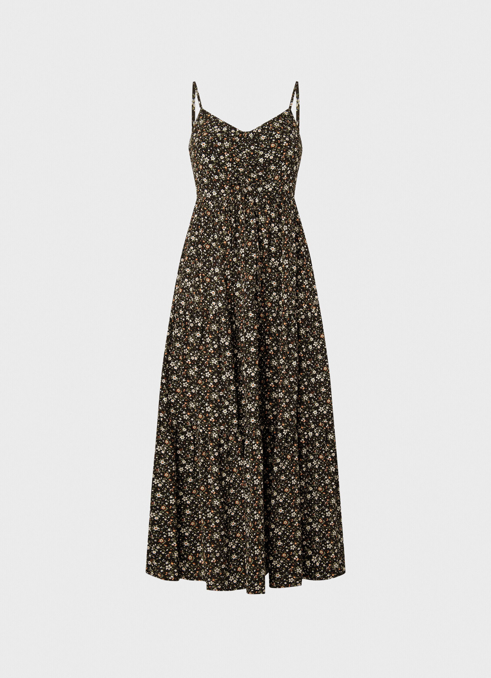 VESTIDO PEY FLOWY COM FLORES - multicolorido