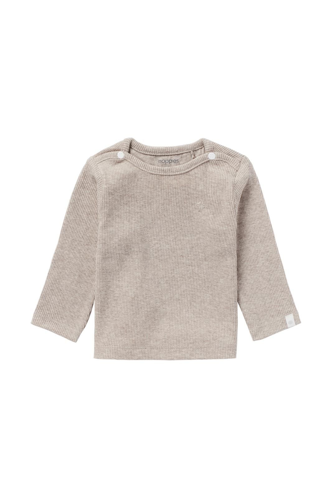 Noppies Newborn Longsleeve Natal - Taupe Melange