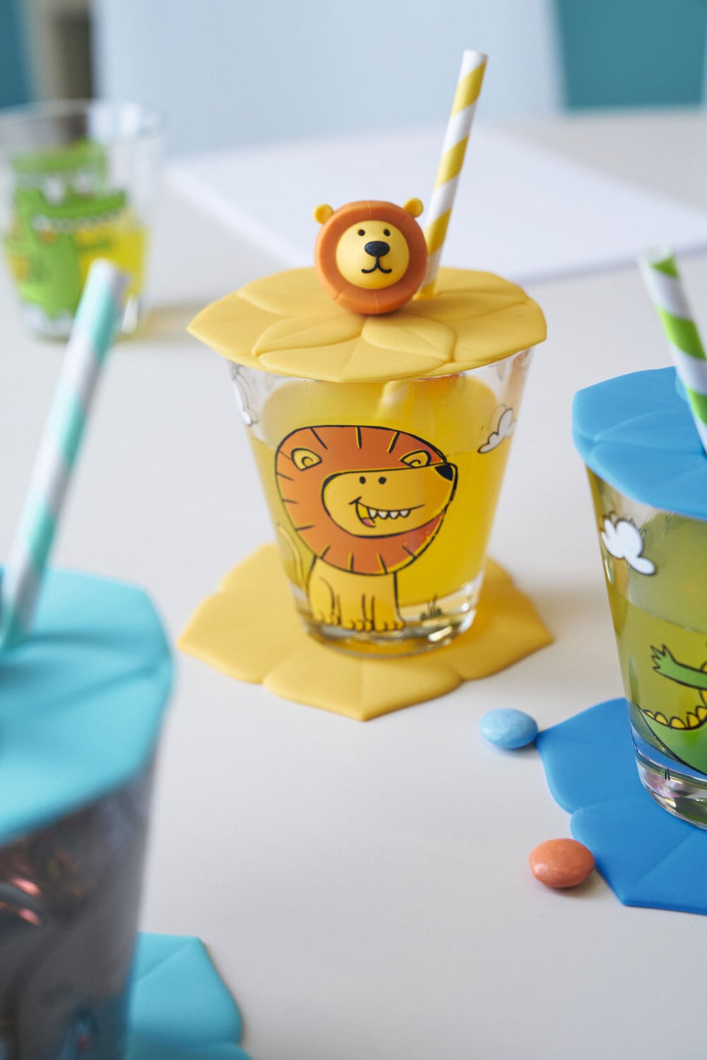 LEONARDO Kinder Trinkset BAMBINI LÖWE 3-teilig