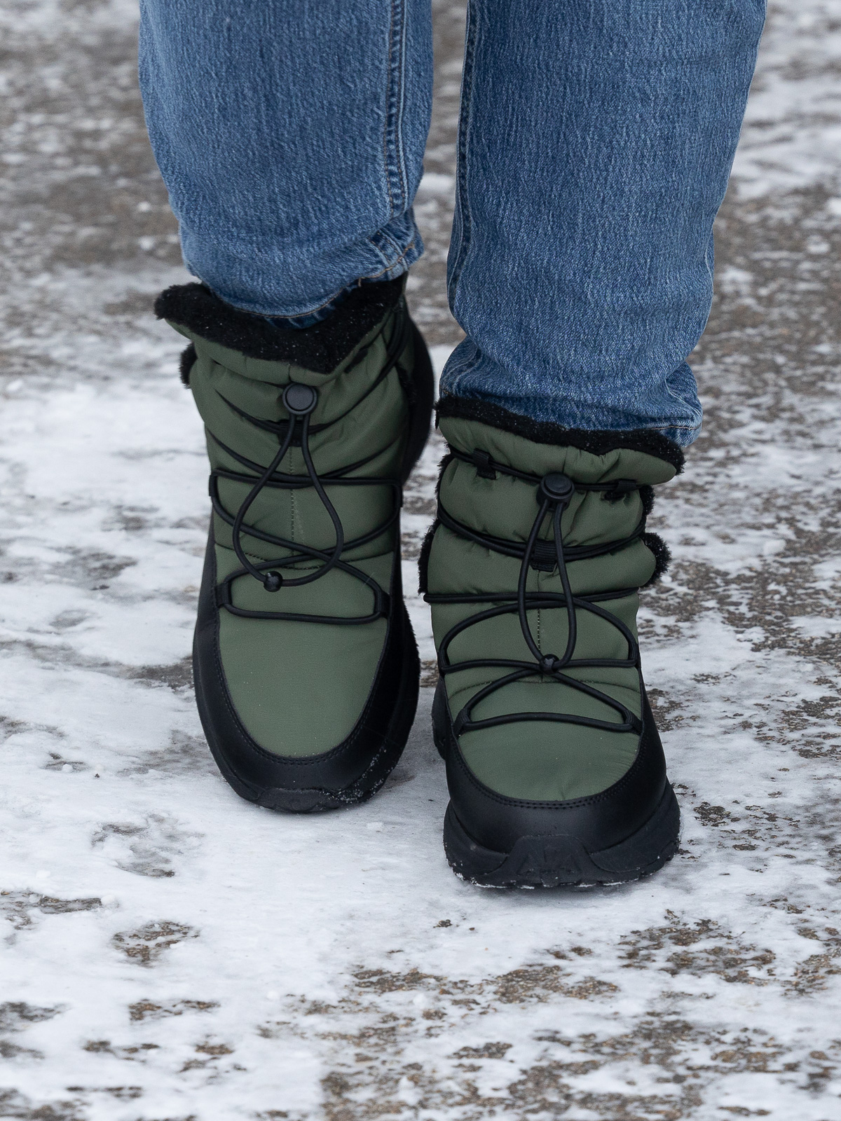 Noodles - Snowrunner Green - Trapes Sko