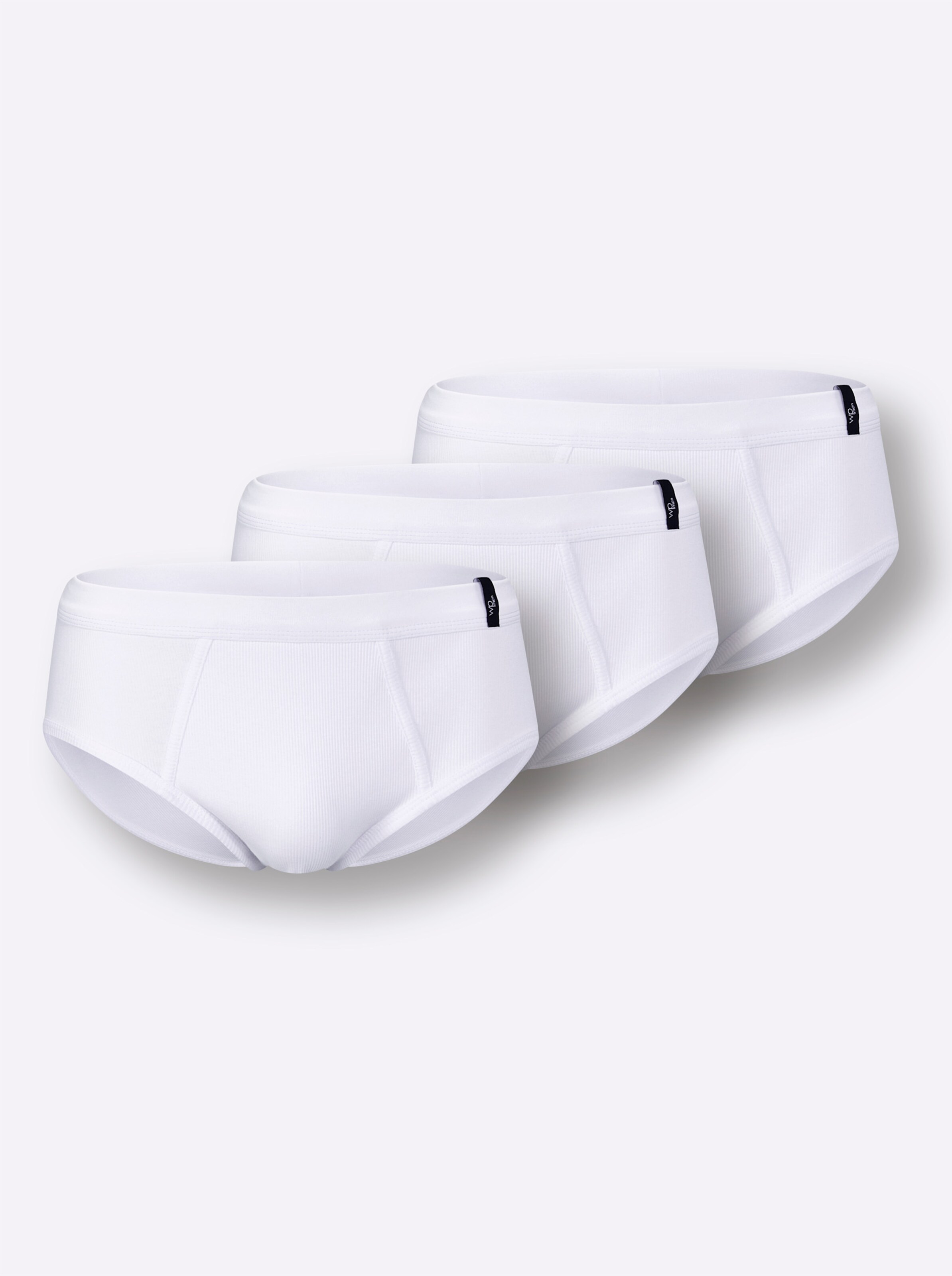 wäschepur men Slip in weiß