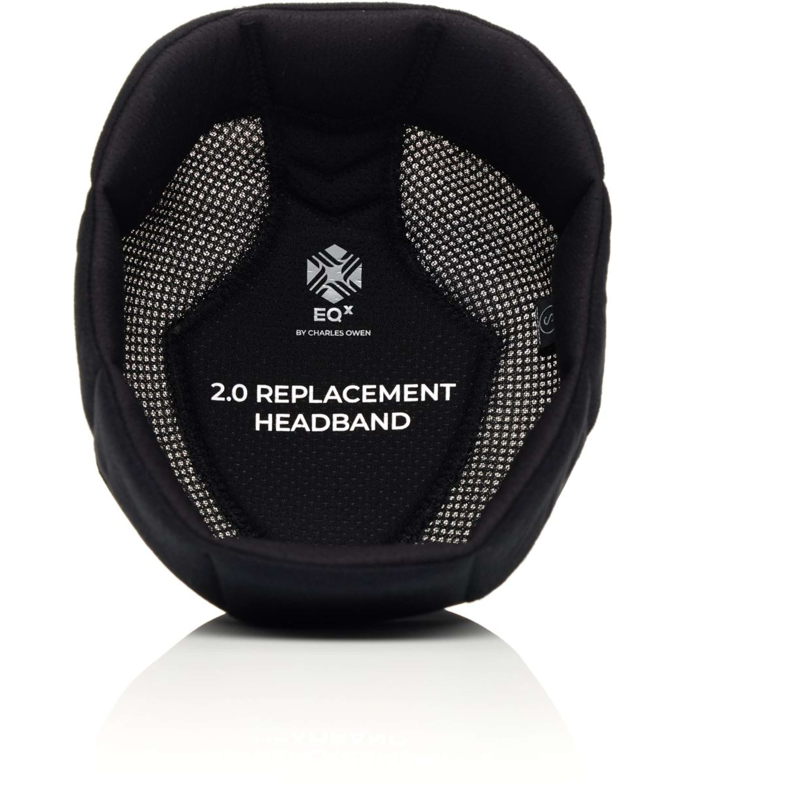 Charles Owen Vervangbare Hoofdband EQx 2.0 Zwart