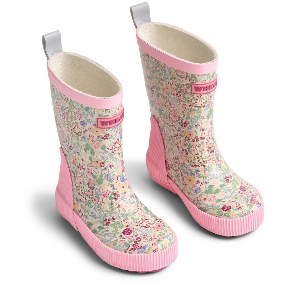 Køb Wheat Cool Sky Flowers Gummistøvler Welly