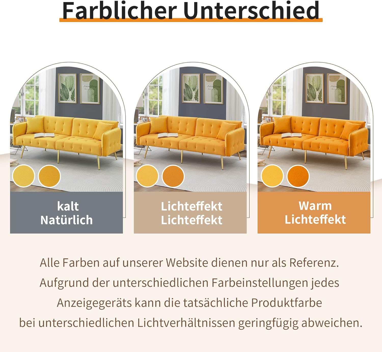 Zweisitzer-Multifunktions-Sofabett mit Bettfunktion, Verstellbarer Rückenlehne + mehrstelligen Armlehnen. Modernes Faltsofabett für Wohnzimmer - Veloursbezug. Großzügiger Schlafbereich