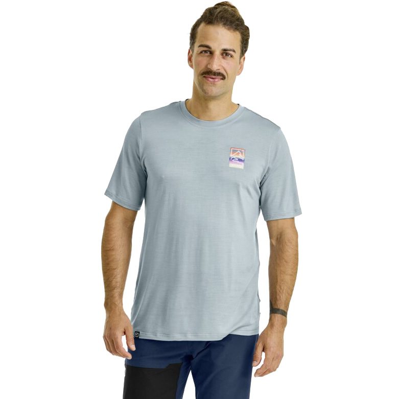 ORTOVOX 140 Cool Mountain Gradient T-Shirt Herren glacier grey