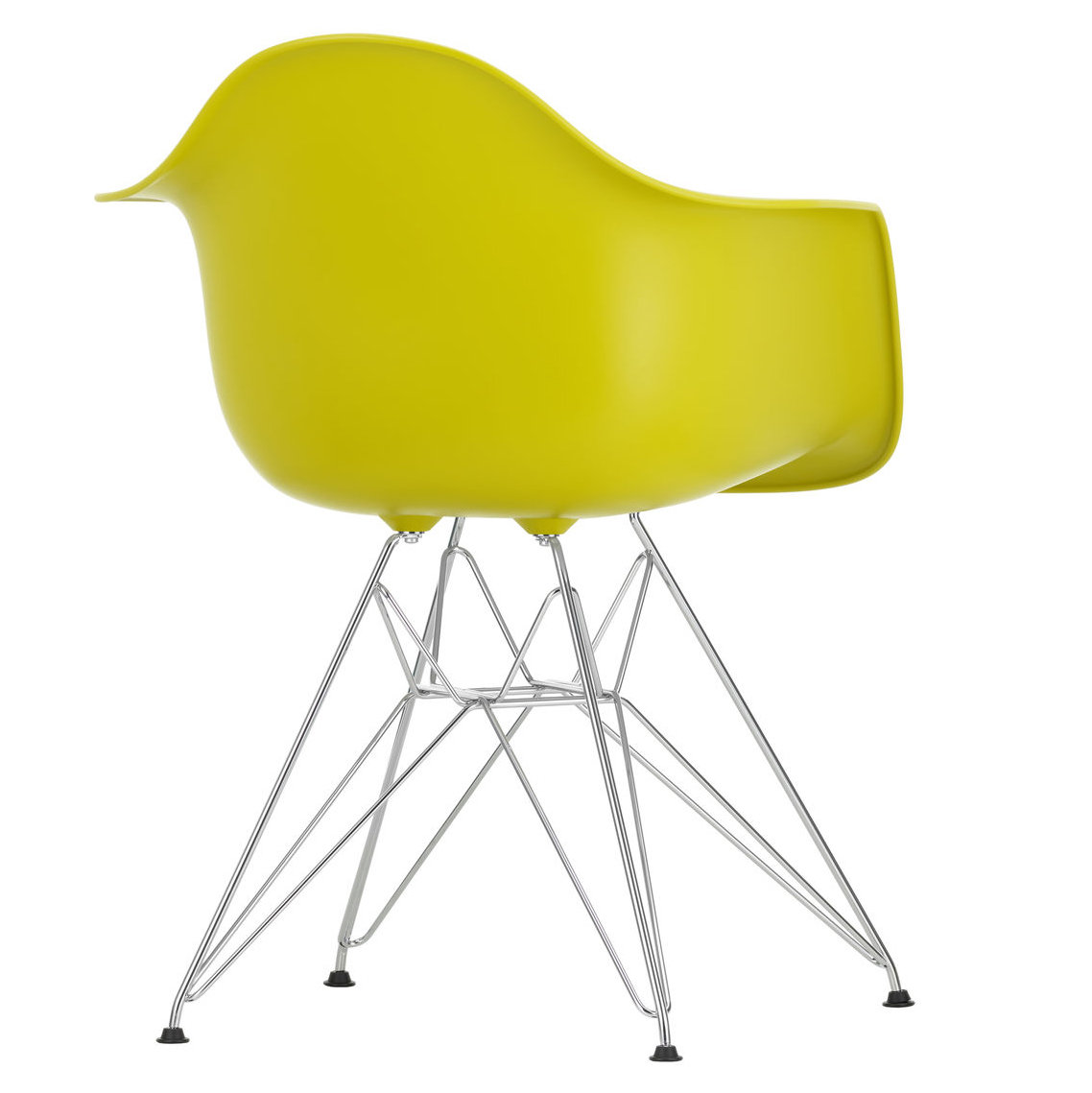 Eetkamerstoel DAR RE chroom Mustard