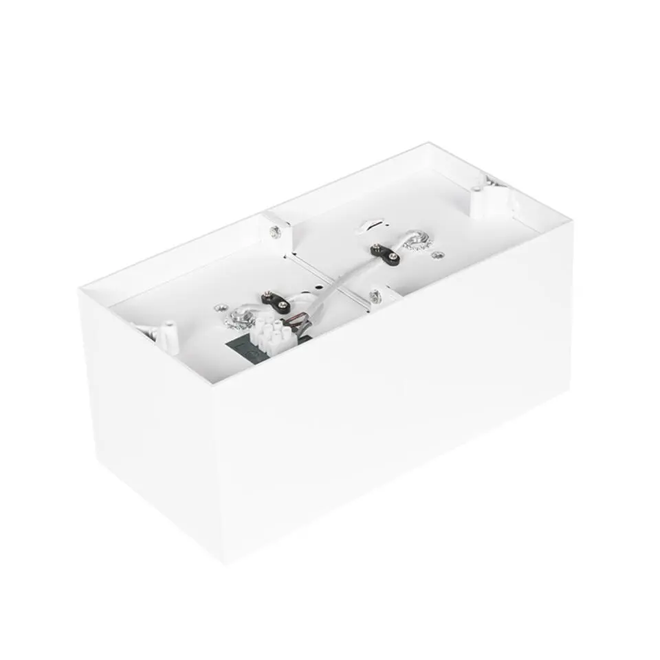 Qazqa opbouwspots box wit gu10