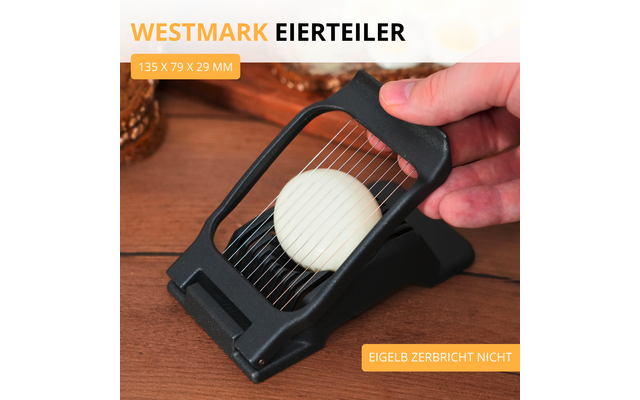Westmark Duplex Eierteiler Black Edition