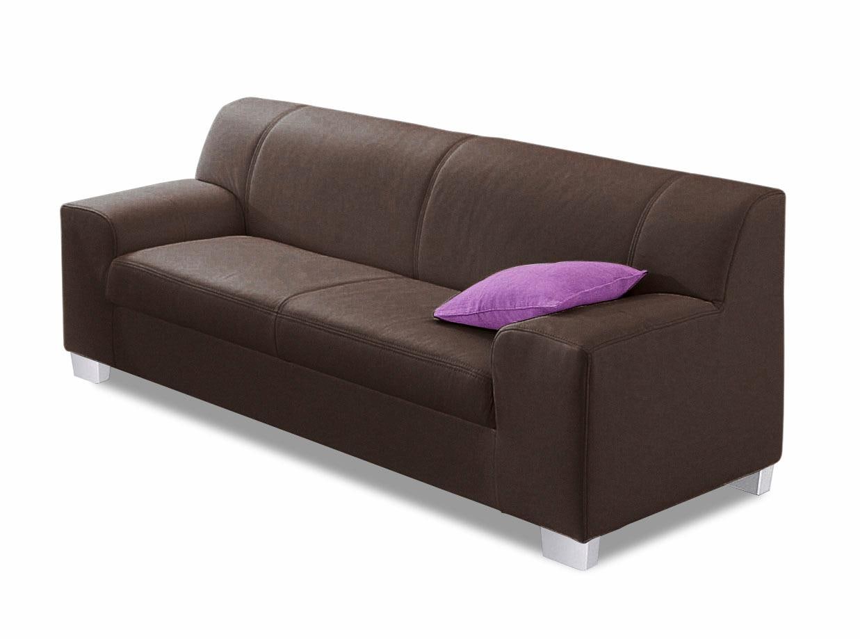 DOMO collection 3-Sitzer »Amando zeitlos und modern, komfortabel,« in vielen Bezugsvarianten, auch in Leder