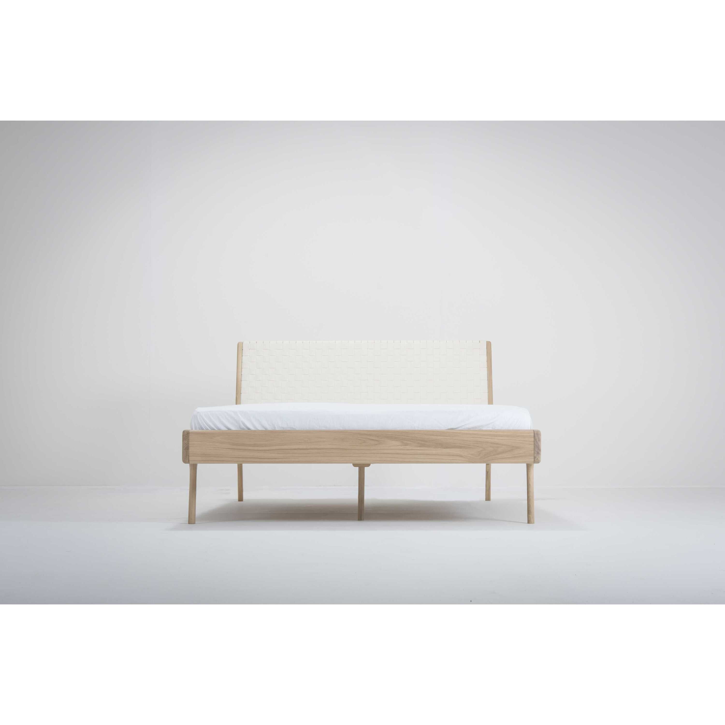 Fawn bed 140x200 whitewash deep frame, cotton webbing white