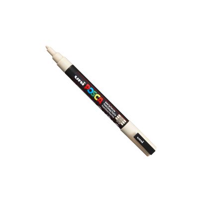 Posca - Marqueur peinture pointe fine - beige