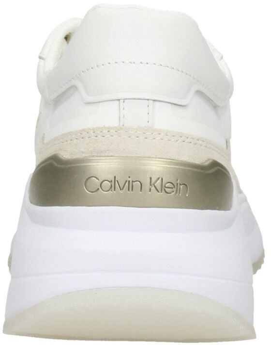 Calvin Klein Internal Wedge Lace Up-Nylon Mix wit