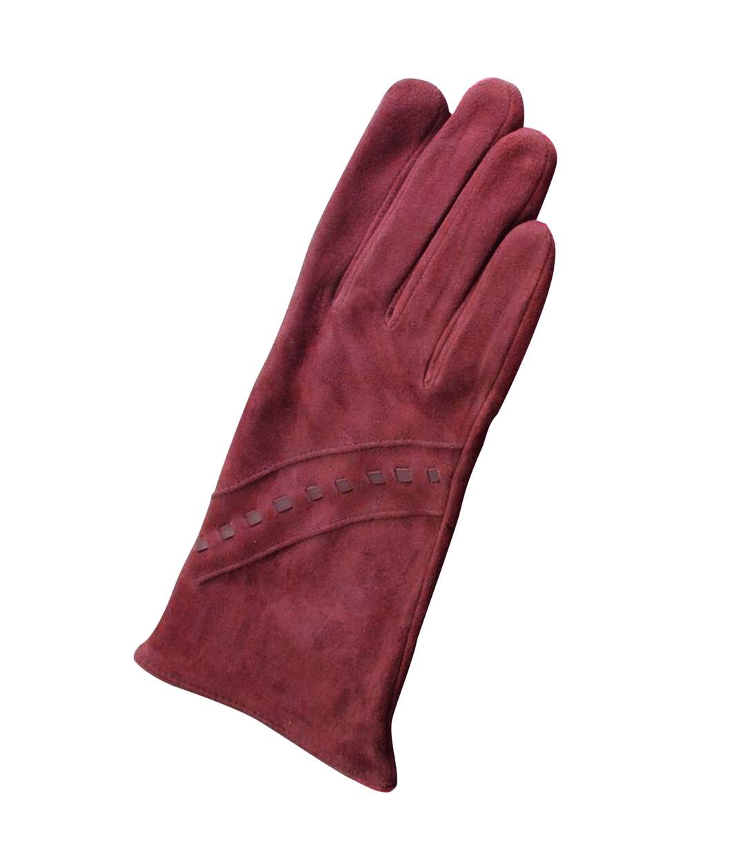 Eastern Counties Leather - Gants daim pour femmes (Rouge) - UTEL273