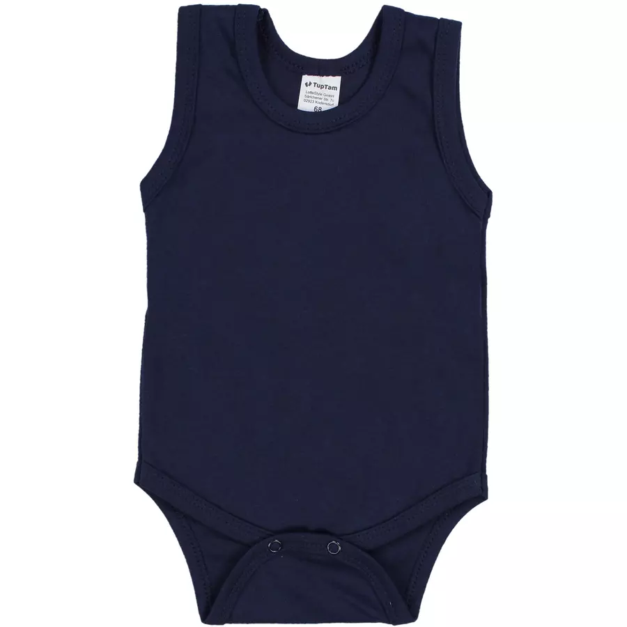 TupTam Baby Jungen Achselbody 5er Pack grauweiß