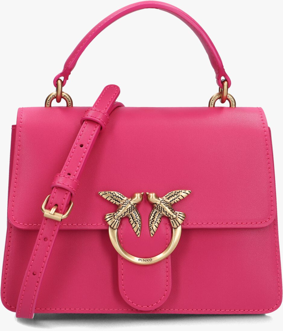 PINKO roze pinko handtas love one top handle mini