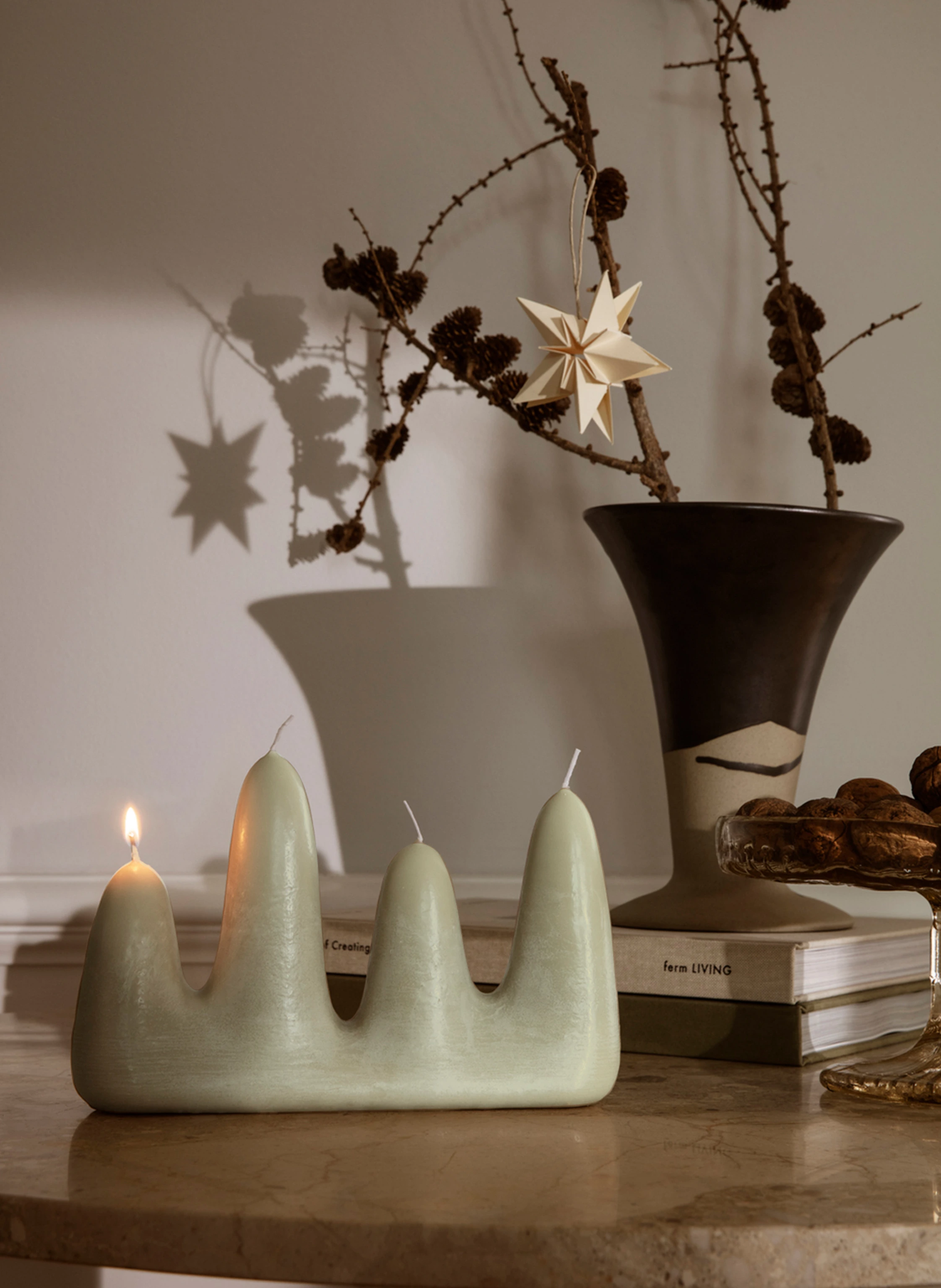 Ferm LIVING Kerze STALA