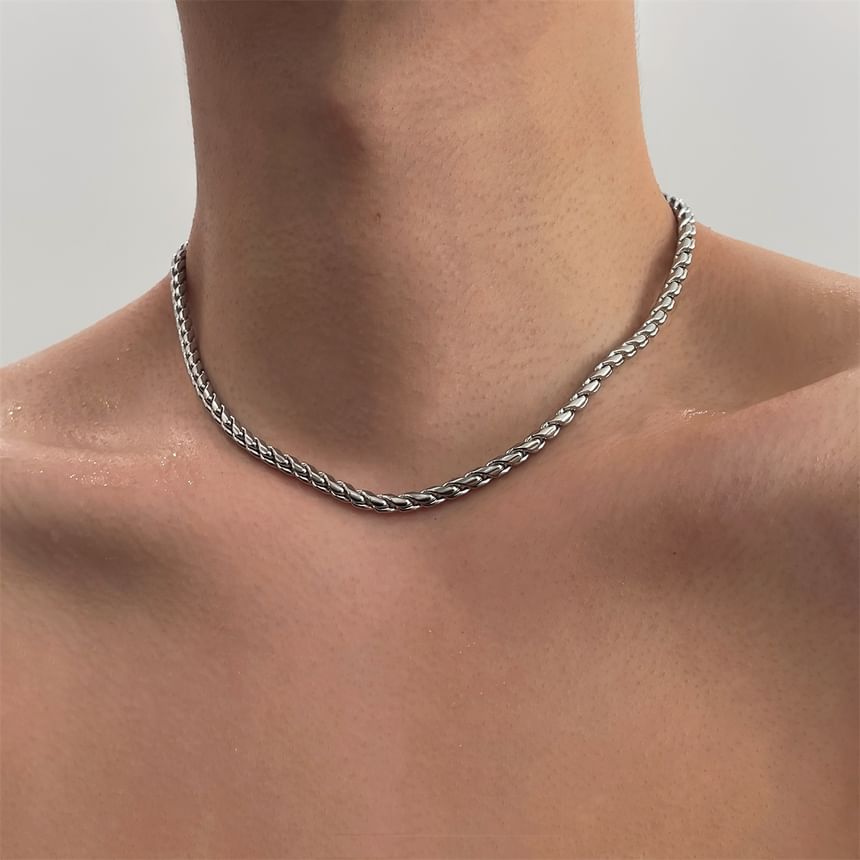 Lilafey - Choker van roestvrij staal (verschillende ontwerpen)