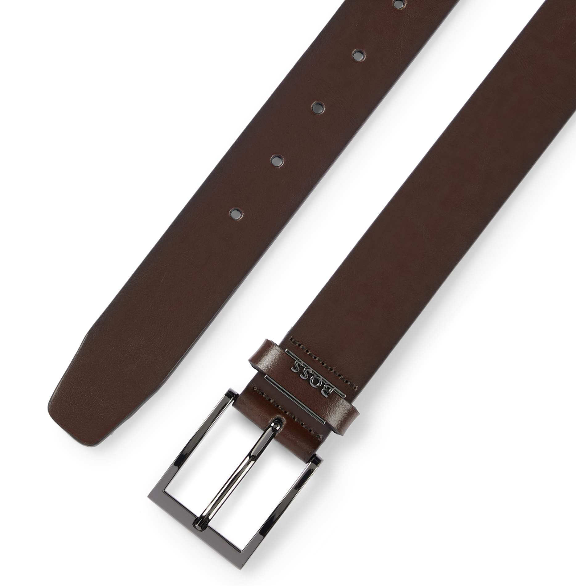 Ceinture en cuir de vache | Marron