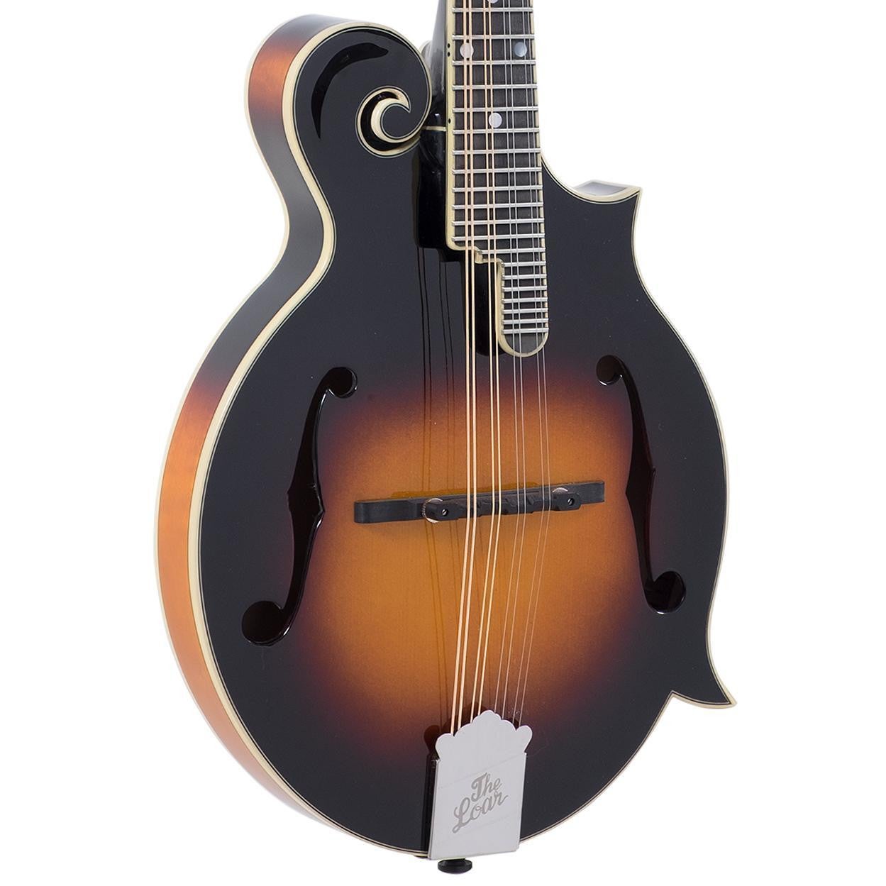 The Loar LM-600-VS F-stijl mandoline burst inclusief koffer