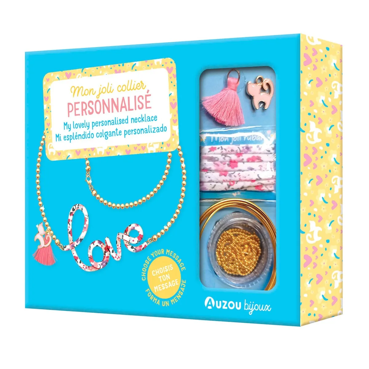 Auzou Fabrication Mon Joli Collier Personnalisé