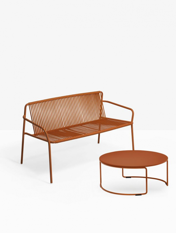 Pedrali Tribeca tuinbank terracotta