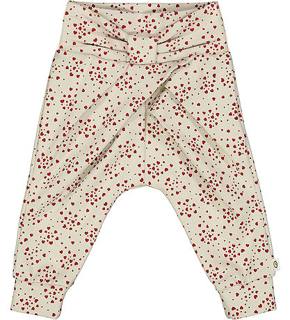 M?Slå Bukser - Love Bow - Soft Green/Cabernet
