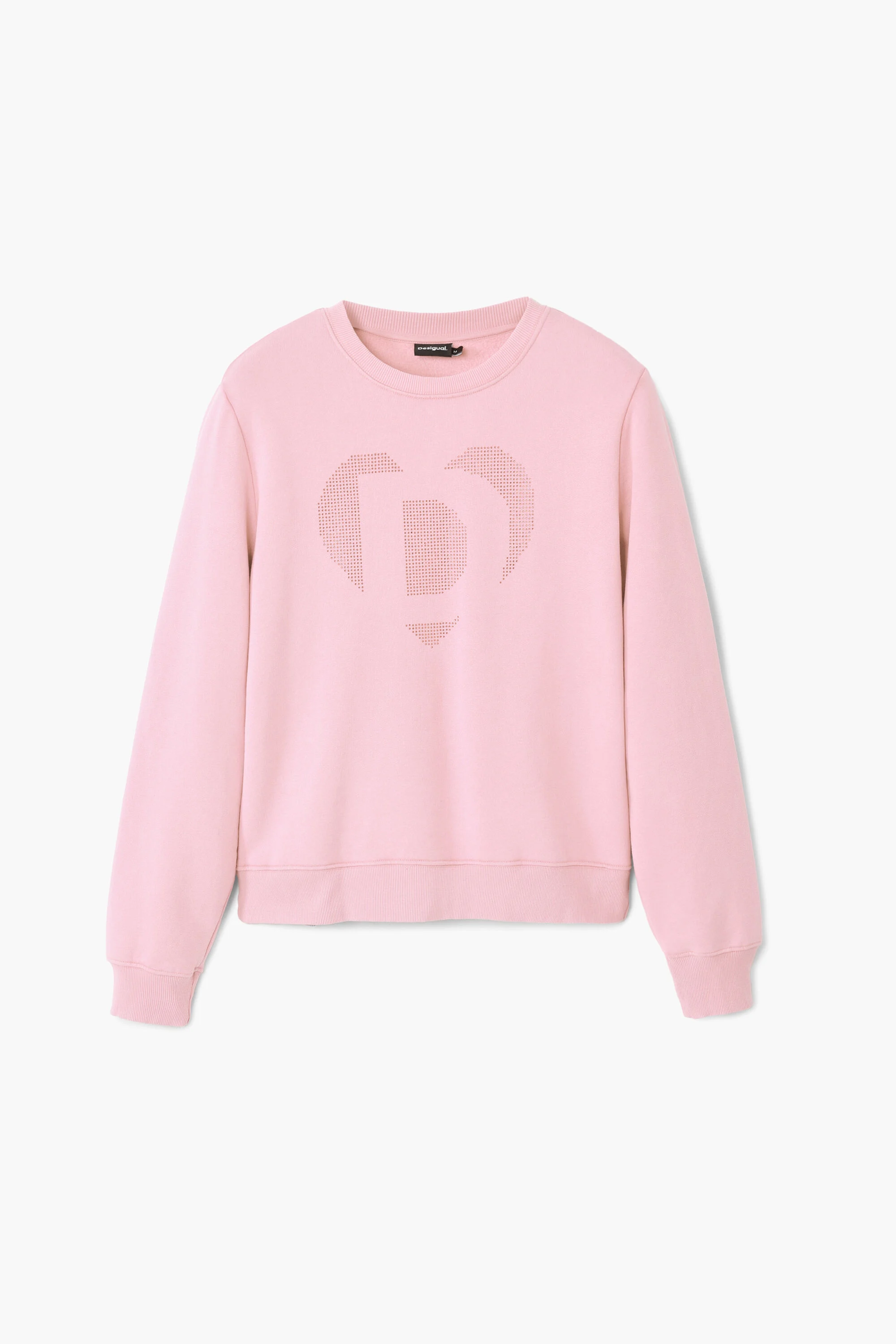 Moletom Desigual com estampa de coração