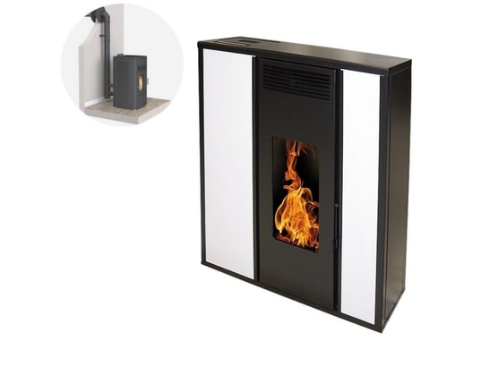 INTERSTOVES - Poêle à granulés Pack poêle à granules tessa 10kw etanche sortie concentrique...