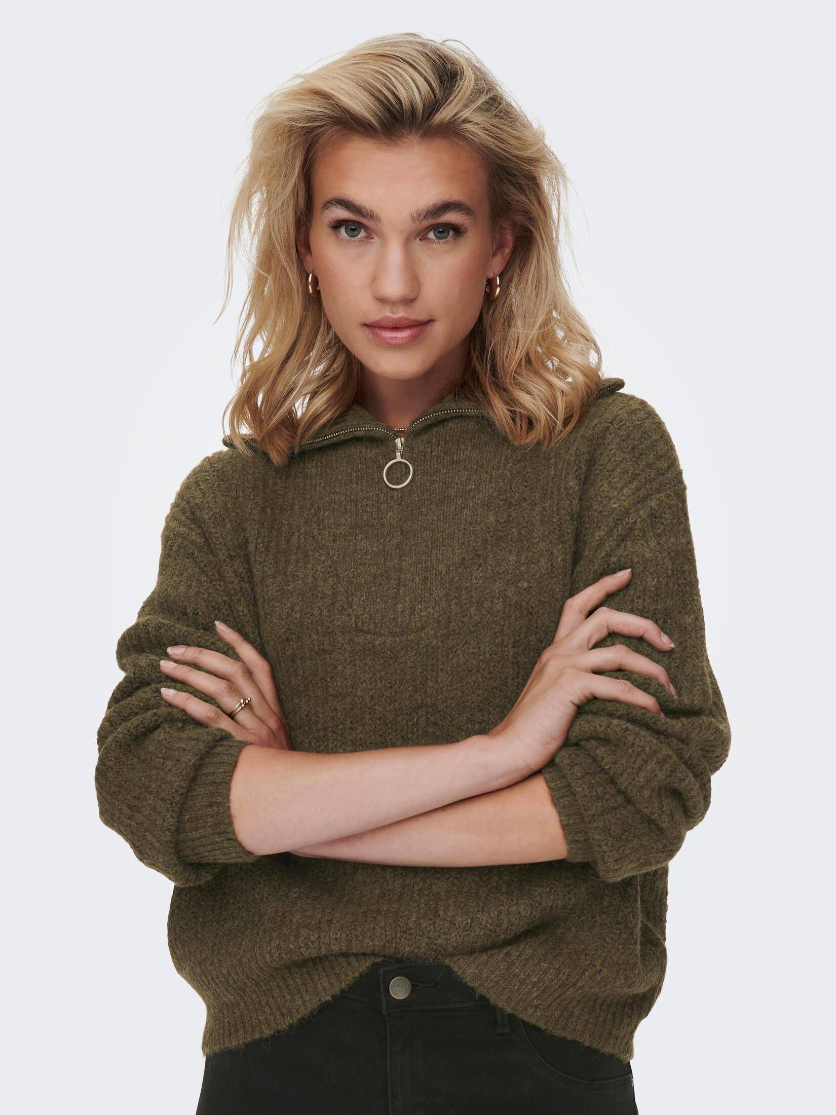 Only| Damen Pullover ONLBAKER