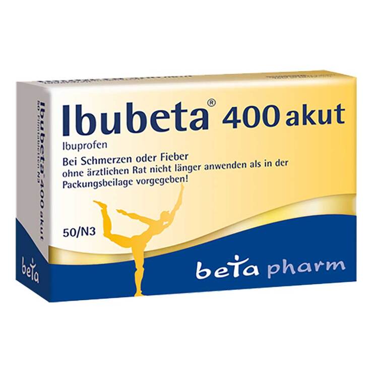 Ibubeta® 400 akut Filmtabletten, 50 St