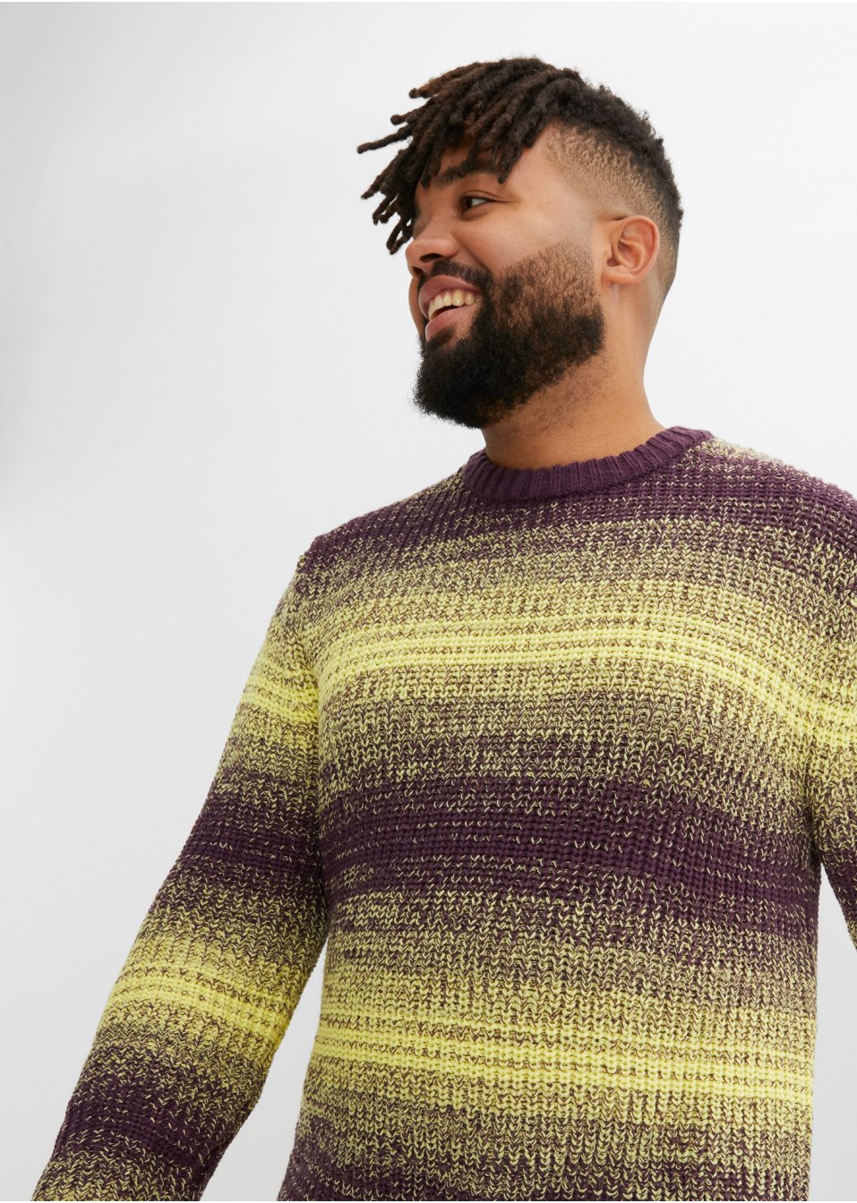 Pull à dégradé de couleur
