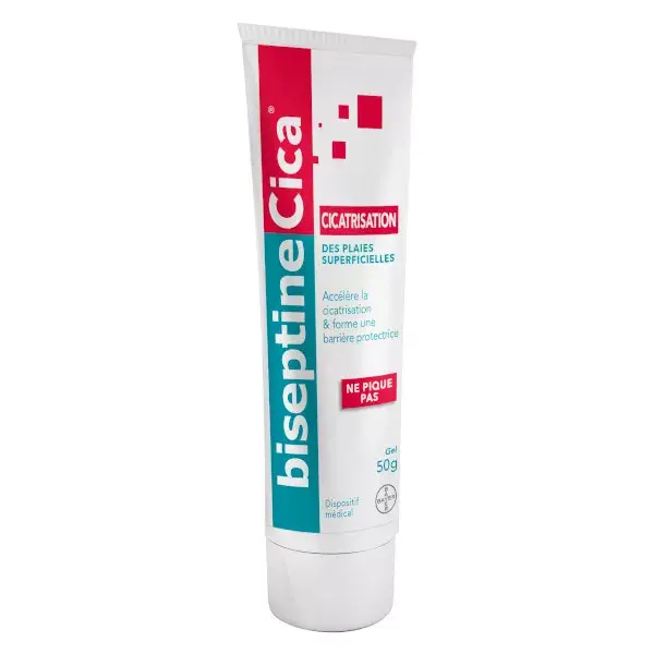 Biseptine Cica para cicatrização de feridas superficiais 50g